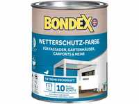 Bondex Wetterschutz-Farbe Weiß 750 ml