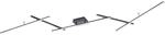Trio LED-Deckenleuchte Arvin 22W 2600,m Schwarz matt