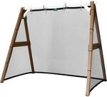 Axi 4-in-1 SportsFun Braun - Wei&szlig; 160 x 254 x 207 cm