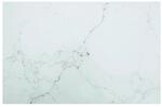 vidaXL Tischplatte Wei&szlig; 100x62 cm 8 mm Hartglas in Marmoroptik 322259