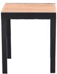 Merxx Gartentisch Rechteckig ausziehbar Akazie Natur-Grau 130 cm x 65 cm