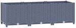 vidaXL Hochbeet 120x40x38 cm Polypropylen 310403