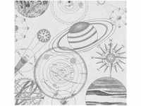 Komar Vliesfototapete Cosmos Sketch 300 cm x 280 cm