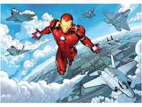 Komar Vliesfototapete Iron Man Flight 400 cm x 280 cm