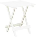vidaXL Gartentisch Klappbar Wei&szlig; 45x43x50 cm Kunststoff 48808