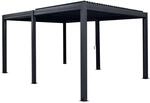 osoltus Bioclimatic Lamellen-Pavillon Pergola Lamellendach 4 x 3 m
