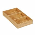 Relaxdays Gew&uuml;rzregal Bambus Natur f&uuml;r Schubladen 5 cm x 20 cm x 38 cm 0,8 kg