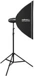 Walimex Pro Newcomer 300W Set Studioblitz Softbox Lampenstativ Led Studiolicht