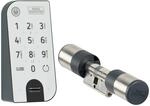 Burg-W&auml;chter Elektr. T&uuml;rschloss-Set ENTRYeasy 7602 FP Pin Fingerscan Notschloss