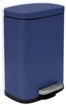 Spirella Abfalleimer Akira 5, Blau Matt
