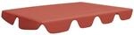 vidaXL Ersatzdach f&uuml;r Hollywoodschaukel Terracotta 188/168x145/110 cm 312087