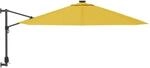 vidaXL Wand-Sonnenschirm Gelb 290 cm 362892