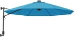vidaXL Wand-Sonnenschirm Meerblau 290 cm 362890