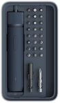 Hoto Schraubendreher-Set Blau mit 25 Bits inkl. Magnetische Aufbewahrungsbox QWLSD011