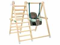 TP Toys Schaukel Set Swing Active f. Kinder Holz Natur HxBxT: 97x95x83 cm FSC®