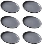 Ritzenhoff & Breker Jasper Dessertteller 19 cm 6er Set Schwarz