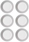 Ritzenhoff & Breker DOPPIO Speiseteller 27 cm 6er Set Grau