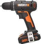 Worx 20 V Akku-Bohrschrauber WX100 inkl. 2 Ah Akku mit Tasche