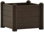 vidaXL Garten-Hochbeet PP Mokka 43x43x35 cm 313972