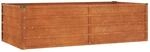 vidaXL Hochbeet Rostig 160x80x45 cm Cortenstahl 1396255