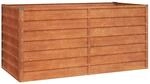 vidaXL Hochbeet Rostig 160x80x77 cm Cortenstahl 1535999