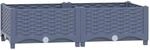 vidaXL Hochbeet 80x40x23 cm Polypropylen 310398