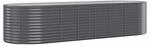 vidaXL Hochbeet Verzinkter Stahl 322x100x68 cm Anthrazit 319071