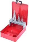 KS TOOLS HSS Stufenbohrer Satz Stahlblechkassette 3Tlg 330 2403