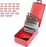 KS TOOLS HSS G Co 5 Spiralbohrer Satz Stahlblechkassette 25Tlg 1 13 Mm 330 3613