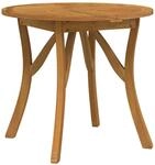 vidaXL Gartentisch &Oslash; 85 cm Massivholz Akazie 363302
