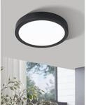 Eglo LED Aufbauleuchte Fueva 5 Schwarz dimmbar 17 W