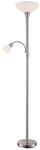 Lindby Stehlampe Elaina 9620008 Modern in Alu aus Metall 2-flammig E27