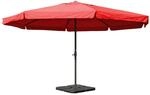 MCW Sonnenschirm Carpi Pro &Oslash;5m Bordeaux mit St&auml;nder
