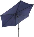 Lex XXL Alu Sonnenschirm &Oslash; 3 m Kurbelschirm Garten Balkon Terrasse Knickbar...