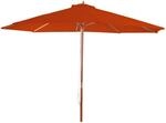 MCW Sonnenschirm Lissabon &Oslash; 3m Terracotta