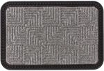 Astra Fu&szlig;matte Border Star 40 x 60 cm Silber