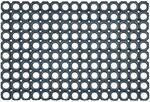 ASTRA-Kollektion Fu&szlig;matte Gummi Quadro,ight 40 cm x 60 cm