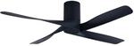 Lucci Air Energiespar Deckenventilator mit Fernbedienung Riviera Schwarz 132 cm