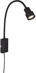 Briloner LED Bettleuchte Tusi Schwenkbar Touch Warmwei&szlig; 69 cm Schwarz