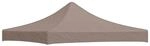 vidaXL Partyzelt-Dach 3x3 m Taupe 270 g/m&sup2; 315321
