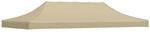 vidaXL Partyzelt-Dach 6x3 m Beige 270 g/m&sup2; 315327