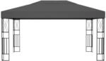 vidaXL Pavillon 3x4 m Anthrazit Stoff
