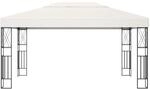 vidaXL Pavillon 3x4 m Creme Stoff