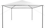 vidaXL Pavillon 4x4x3 m Wei&szlig; 180 g/m2