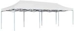 vidaXL Pop-Up Partyzelt Faltbar 3 x 9 m Wei&szlig; 48872