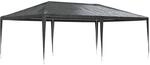 vidaXL Profi-Partyzelt 4x6 m Anthrazit 90 g/m2