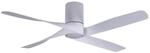 Lucci Air Energiespar Deckenventilator mit Fernbedienung Riviera Wei&szlig; 132 cm