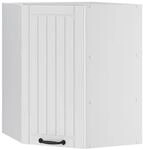 Vicco Eckh&auml;ngeschrank Fame-Line K&uuml;chen-Eckschrank Wei&szlig; Landhaus/Wei&szlig; 57 cm