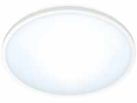 WiZ LED-Deckenleuchte SuperSlim Tunable White 1300 lm Weiß Ø 24,2 cm