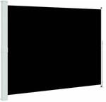 vidaXL Seitenmarkise Ausziehbar 220x300 cm Schwarz 313423